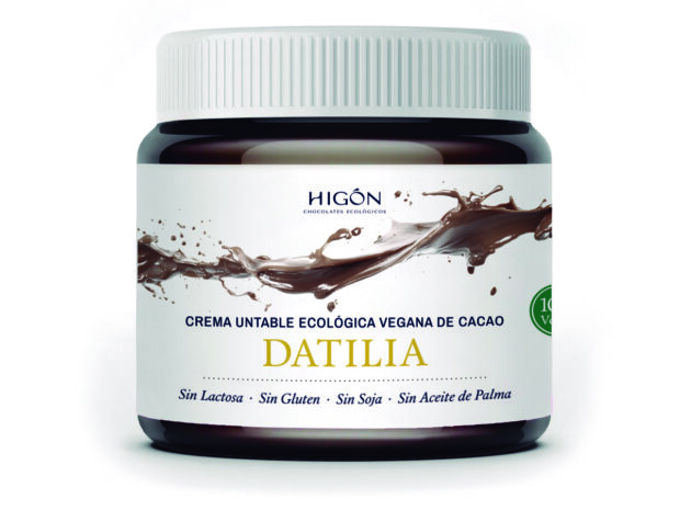 Crema Natural Vegana de Cacao, Dátil y Avellanas